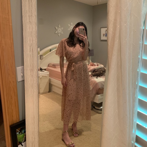 Dresses & Skirts - Pink floral dress